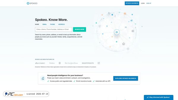 spokeo.com screenshot