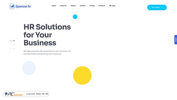 sponsorhr.com screenshot