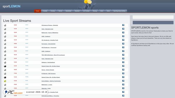 sportlemon.net screenshot