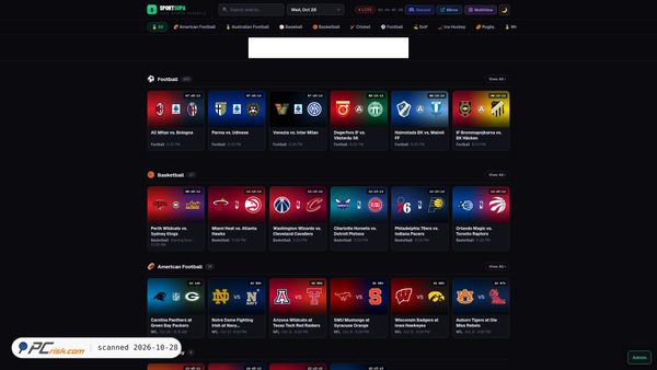 sportsupa.st screenshot