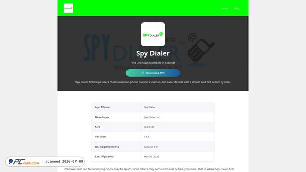 spydialerapk.com screenshot