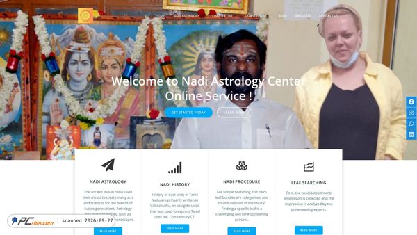 srisivanadiastro.com screenshot
