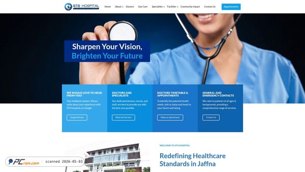 stshospital.com screenshot