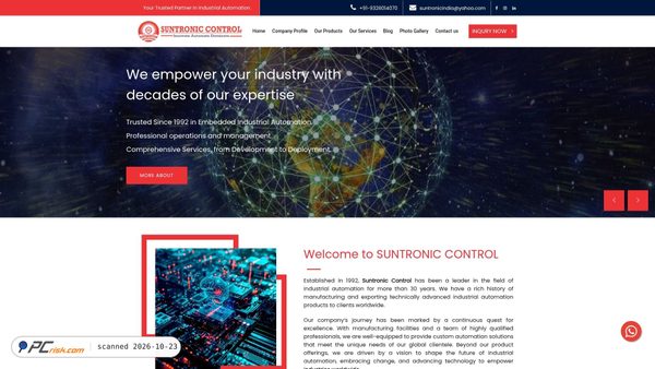 suntroniccontrol.com screenshot