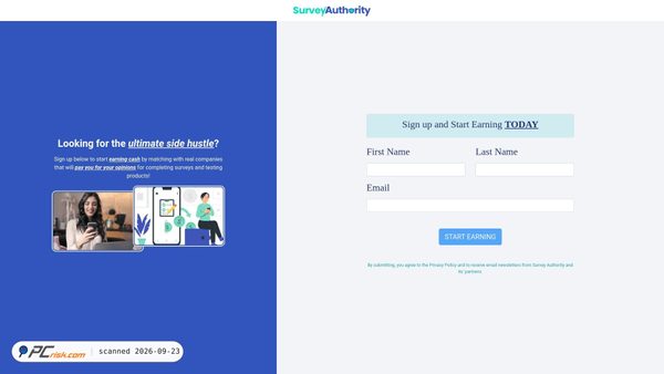 survey-authority.com screenshot