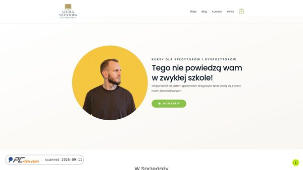 szkolaspedytora.pl screenshot