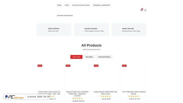tackleharborhub.com screenshot