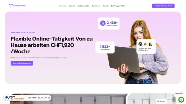 talentzentral.com.pt-onlineshop.com screenshot