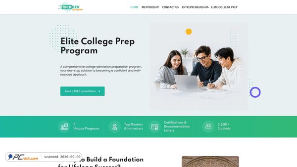 techdevacademy.com screenshot