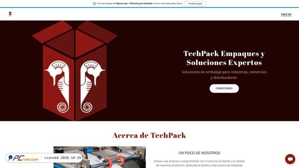 techpackempaquesysolucionesexp.godaddysites.com screenshot