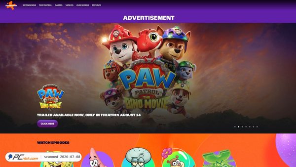 teennick.com screenshot
