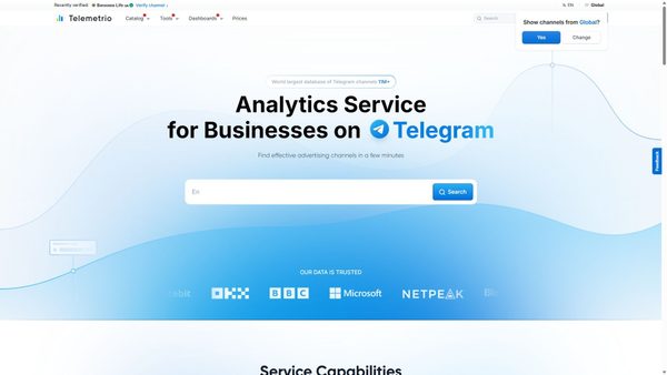 telemetr.io screenshot