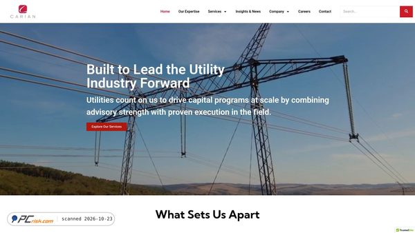 thecariangroup.com screenshot