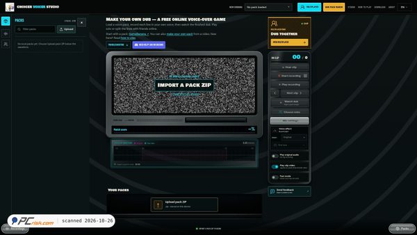 thechoicervoicer.app screenshot