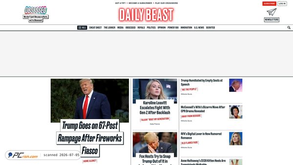thedailybeast.com screenshot