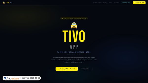 tivoapp.cl screenshot