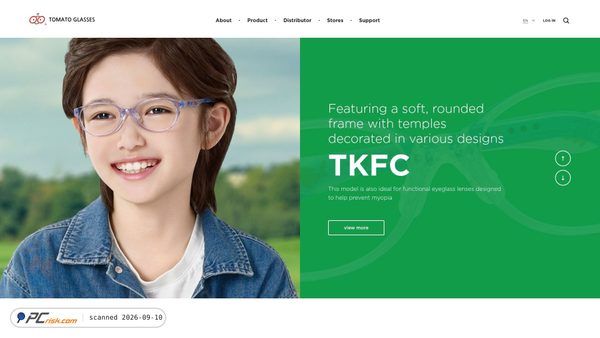 tomatoglasses.com screenshot