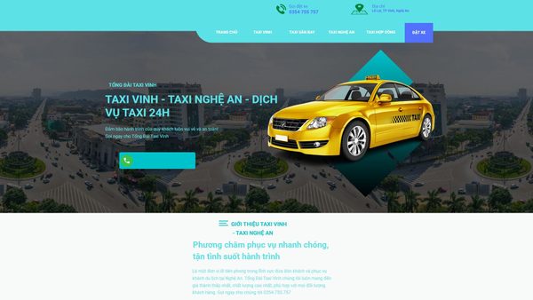 tongdaitaxivinh.com screenshot