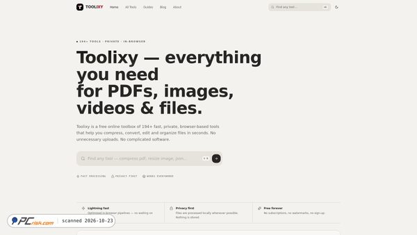 toolixy.online screenshot
