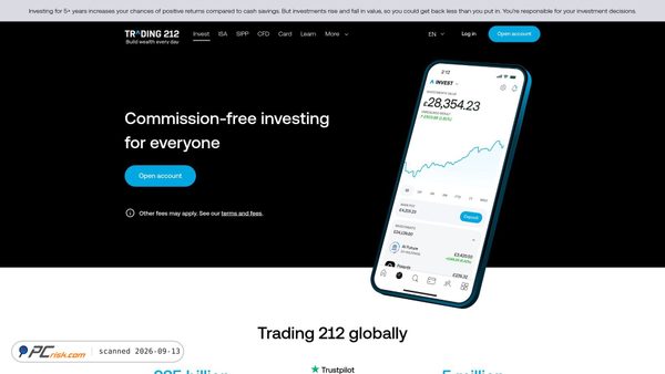 trading212.com screenshot