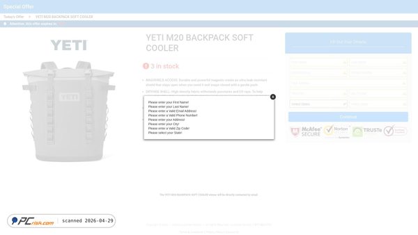 trendhuntershop.com screenshot