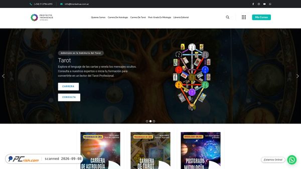 trenkehue.com.ar screenshot