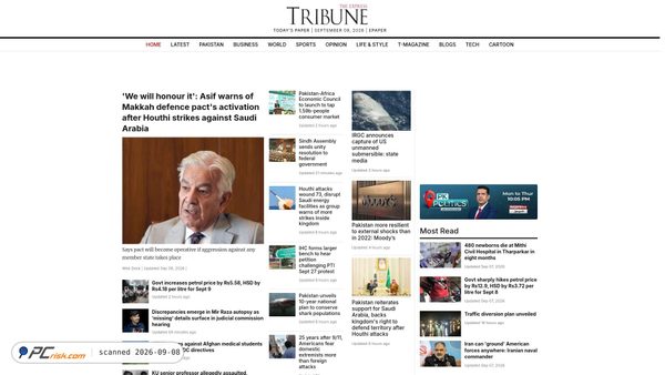 tribune.com.pk screenshot