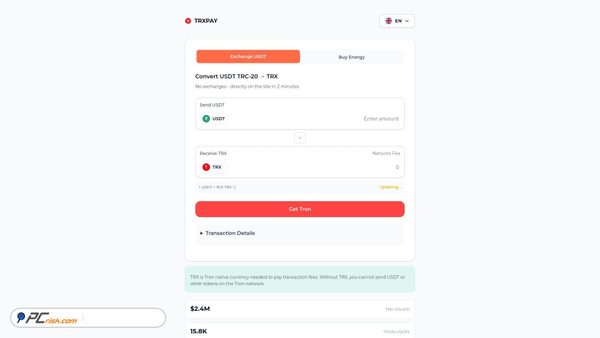 trxmarket.org screenshot