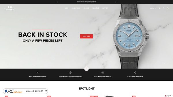 twsteel.com screenshot