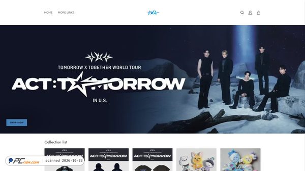 txtshopofficial.com screenshot