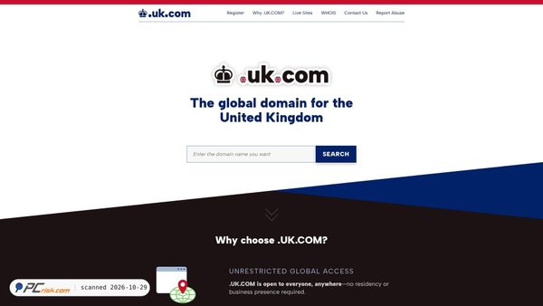 uk.com screenshot