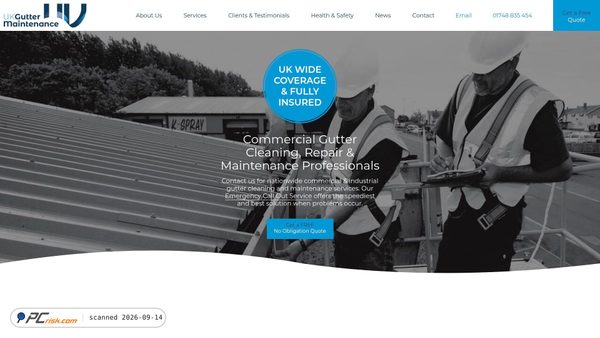 ukgutters.co.uk screenshot