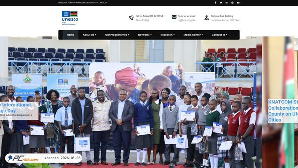 unesco.go.ke screenshot