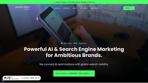 unframeddigital.com screenshot
