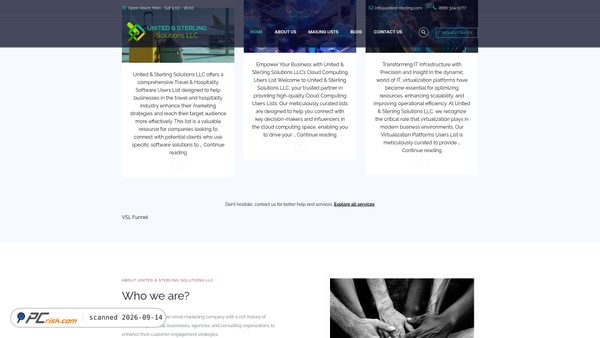 united-sterling.com screenshot