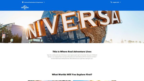 universalstudios.com screenshot