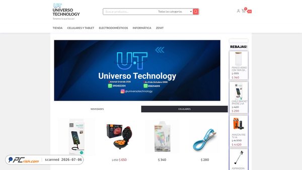 ut.com.uy screenshot