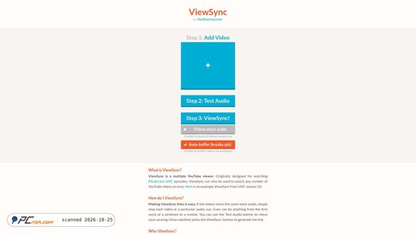 viewsync.net screenshot