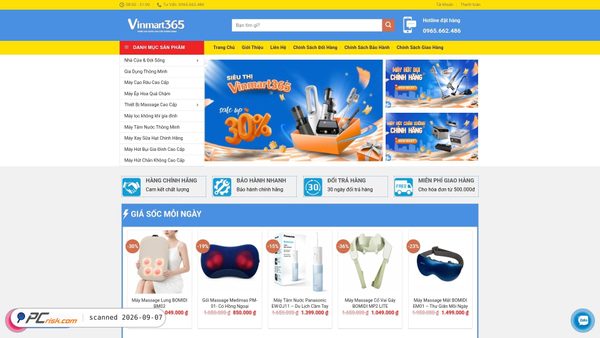 vinmart365.com screenshot