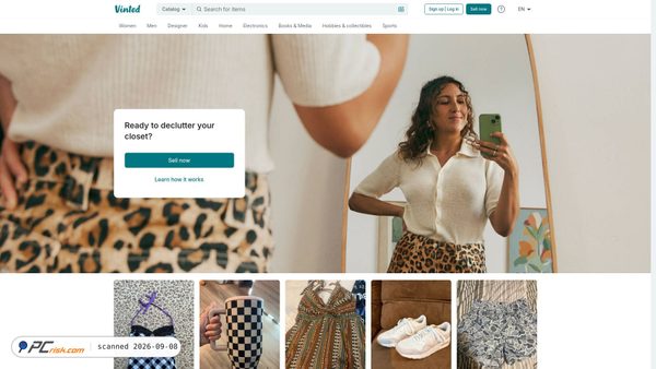 vinted.com screenshot