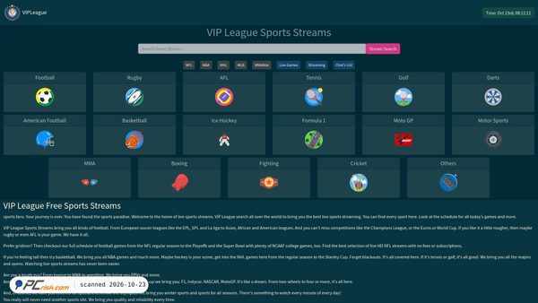 vipleague.vg screenshot