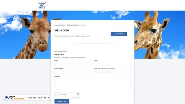 virus.com screenshot