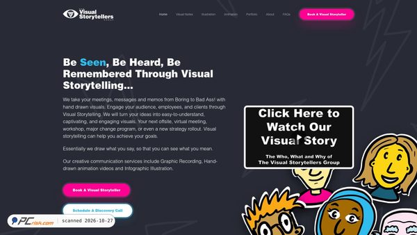 visstorytellers.com.au screenshot