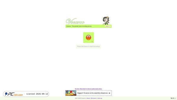 voca.ro screenshot