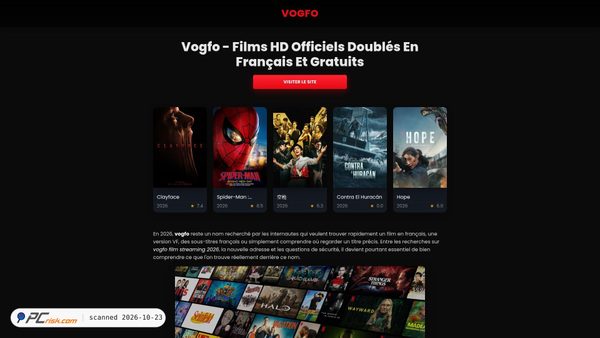 vogfo-online.pages.dev screenshot