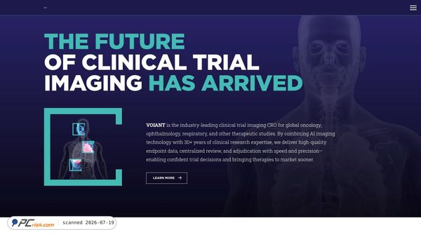 voiantclinical.com screenshot