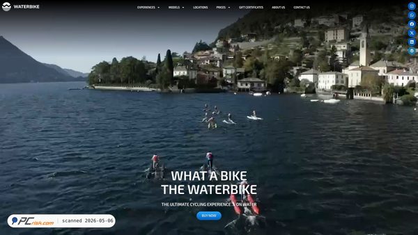 waterbike.ch screenshot