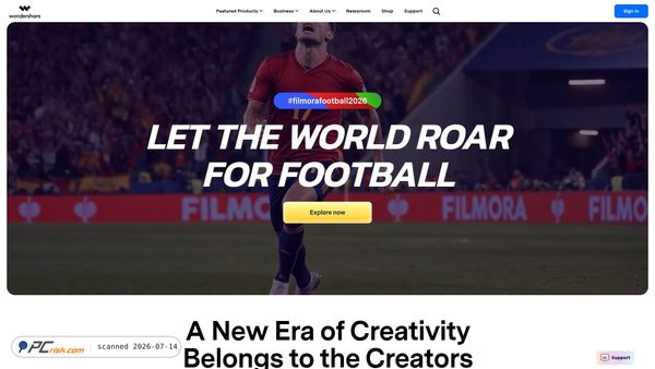 wondershare.com screenshot