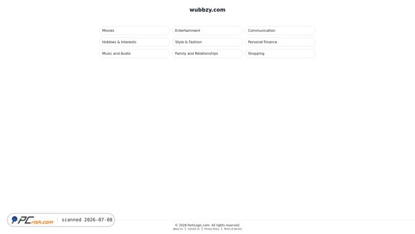 wubbzy.com screenshot