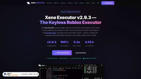 xeno.com.de screenshot